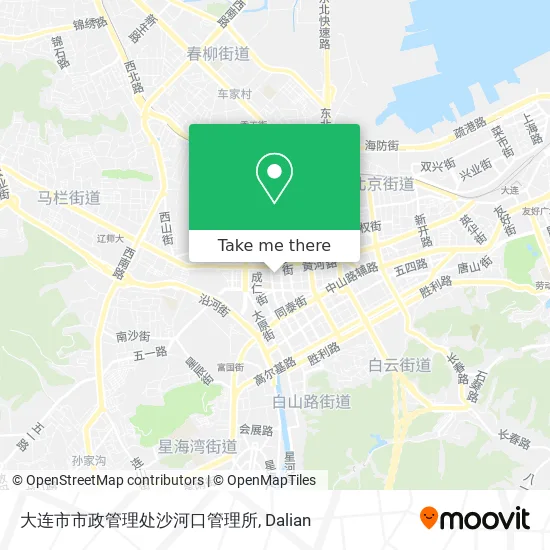 大连市市政管理处沙河口管理所 map