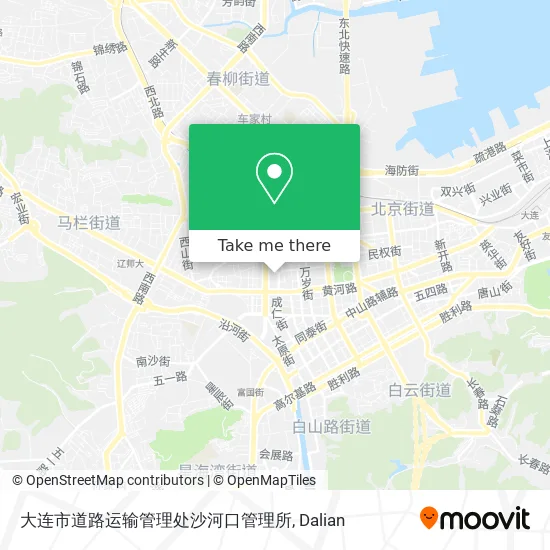 大连市道路运输管理处沙河口管理所 map