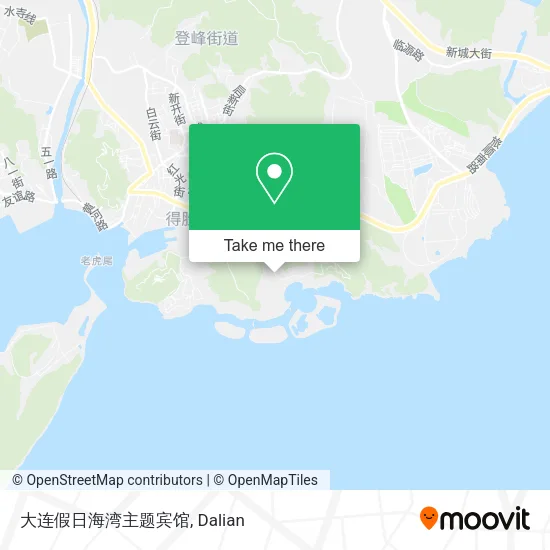 大连假日海湾主题宾馆 map