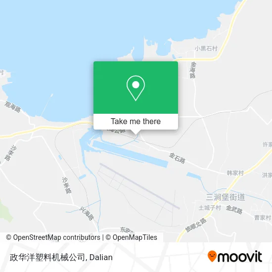政华洋塑料机械公司 map