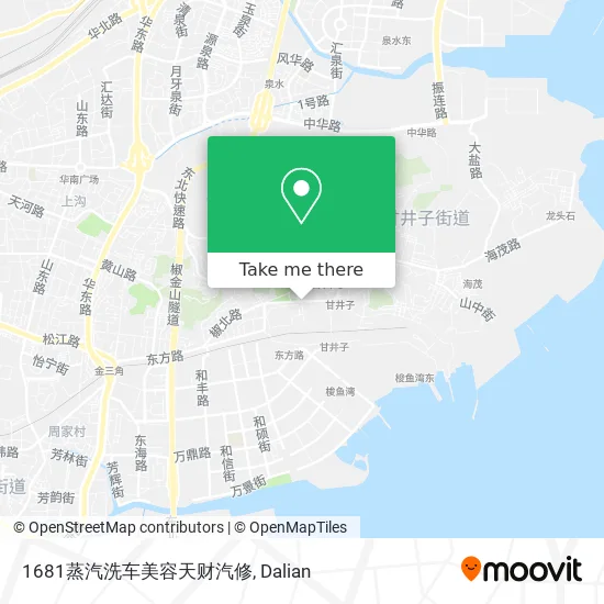 1681蒸汽洗车美容天财汽修 map