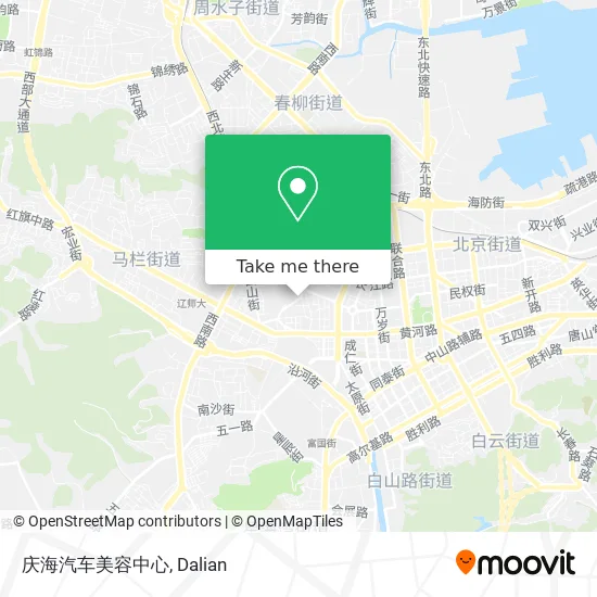 庆海汽车美容中心 map