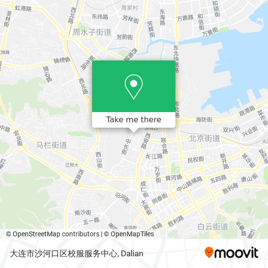 大连市沙河口区校服服务中心 map