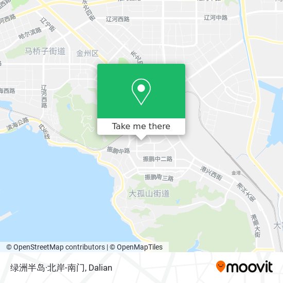 绿洲半岛·北岸-南门 map