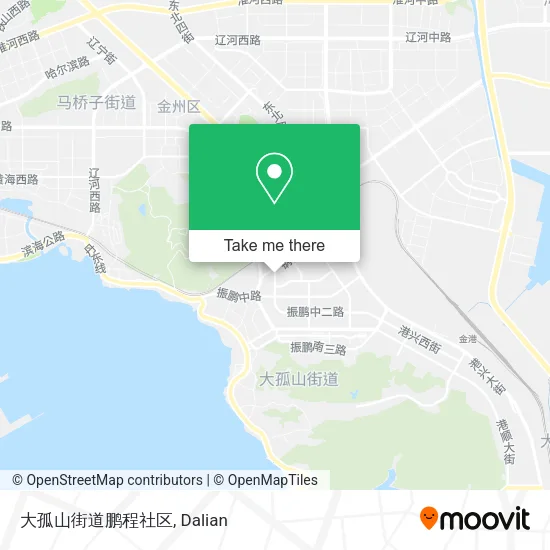 大孤山街道鹏程社区 map