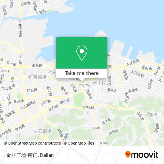 金座广场-南门 map