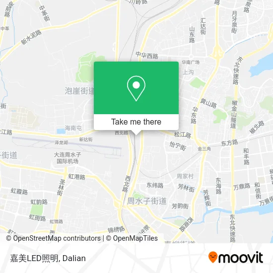 嘉美LED照明 map
