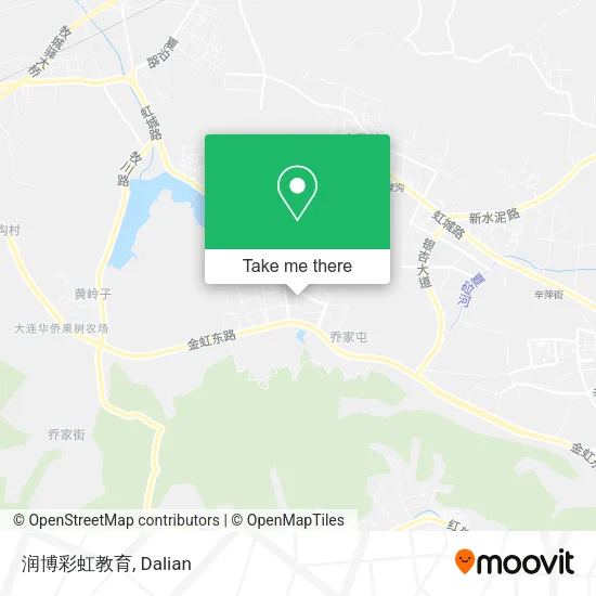 润博彩虹教育 map