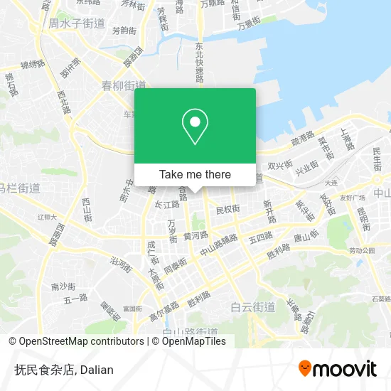 抚民食杂店 map