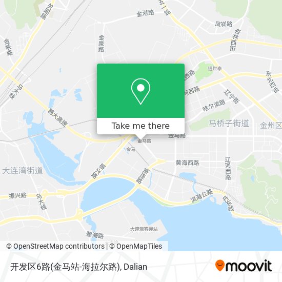 开发区6路(金马站-海拉尔路) map