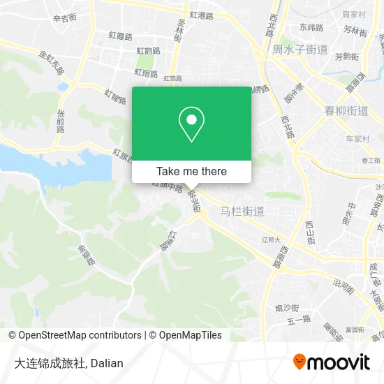 大连锦成旅社 map