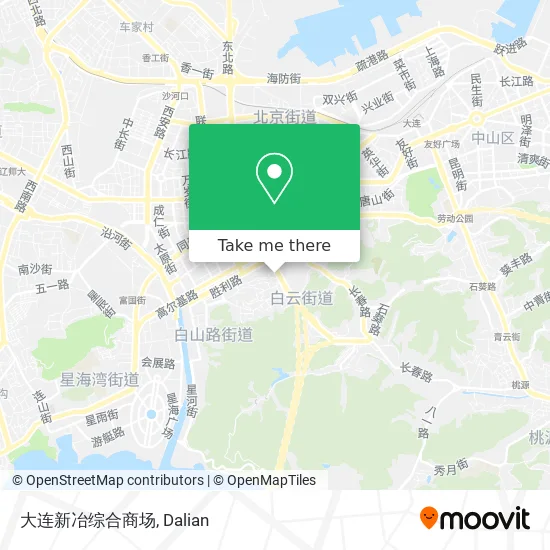 大连新冶综合商场 map
