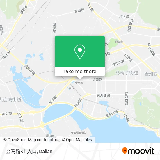金马路-出入口 map