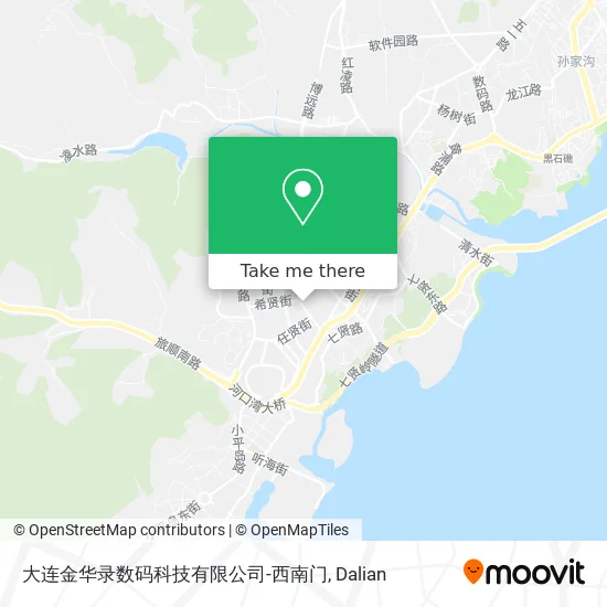 大连金华录数码科技有限公司-西南门 map