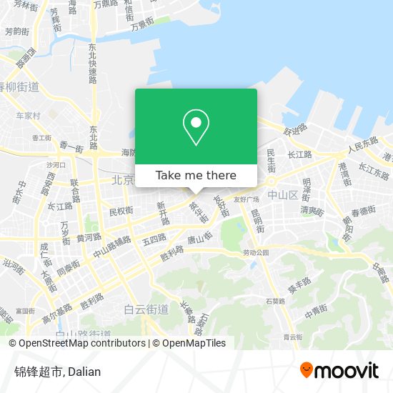 锦锋超市 map