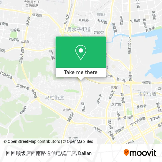 回回顺饭店西南路通信电缆厂店 map