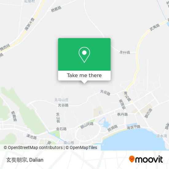 玄奘朝宗 map