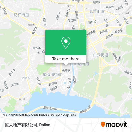 恒大地产有限公司 map