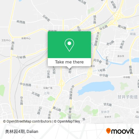 奥林园4期 map