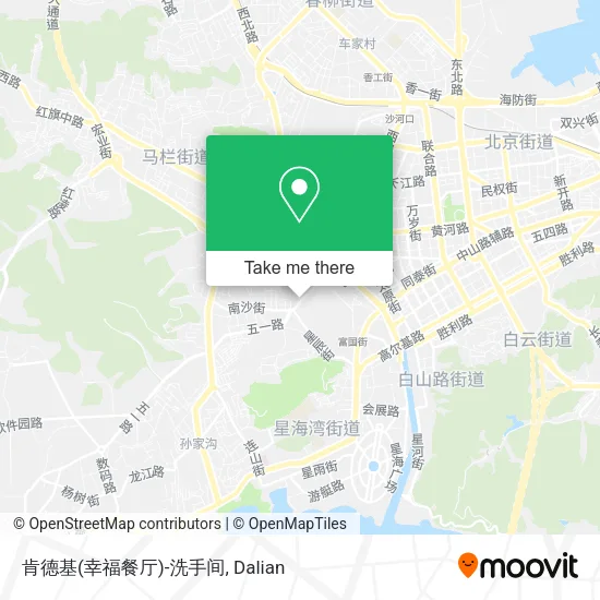 肯德基(幸福餐厅)-洗手间 map