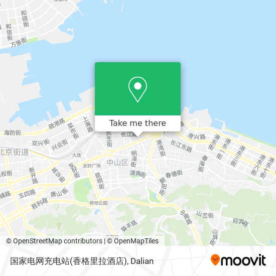 国家电网充电站(香格里拉酒店) map