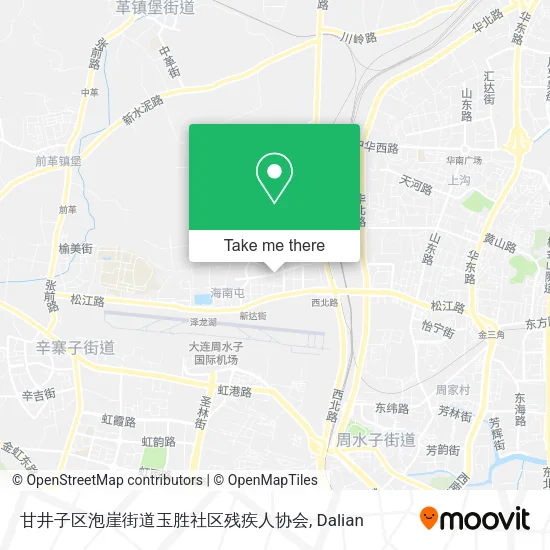 甘井子区泡崖街道玉胜社区残疾人协会 map