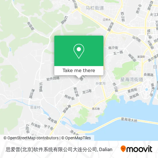 思爱普(北京)软件系统有限公司大连分公司 map