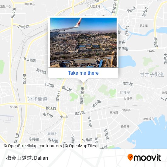 椒金山隧道 map