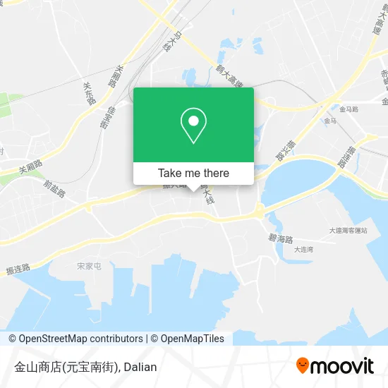 金山商店(元宝南街) map