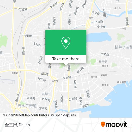 金三街 map