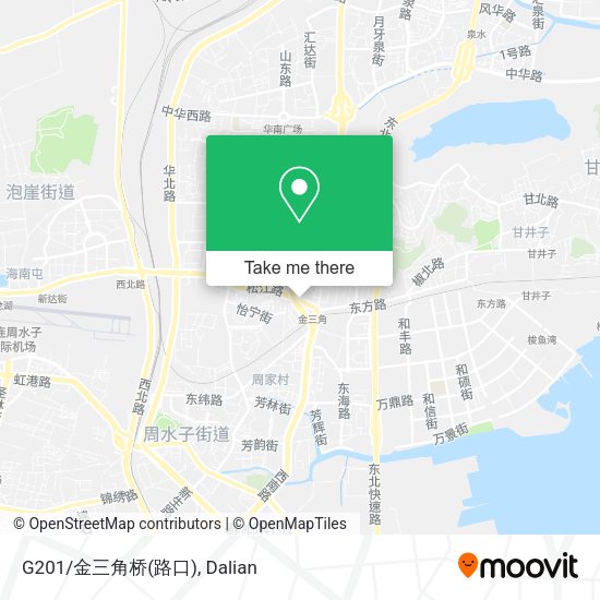 G201/金三角桥(路口) map