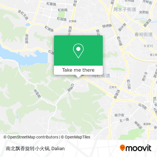 南北飘香旋转小火锅 map
