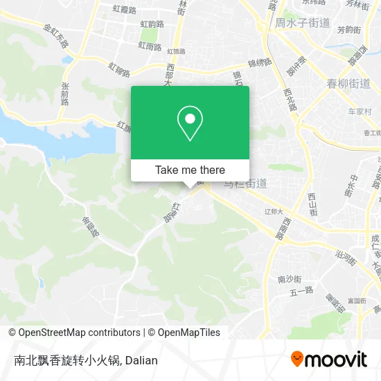 南北飘香旋转小火锅 map