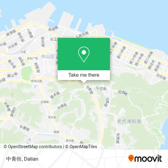 中青街 map