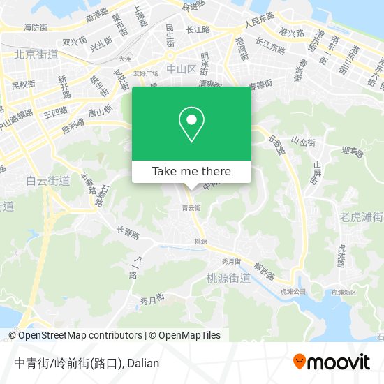 中青街/岭前街(路口) map
