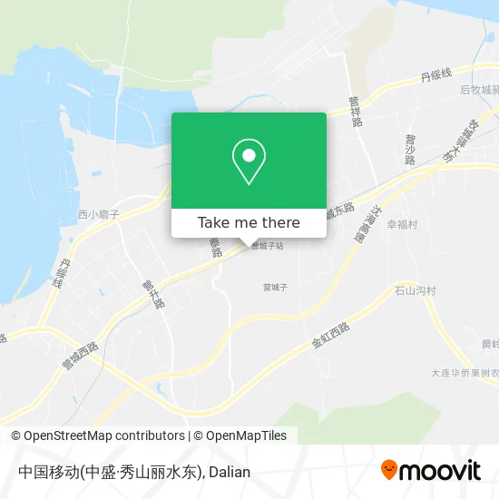 中国移动(中盛·秀山丽水东) map