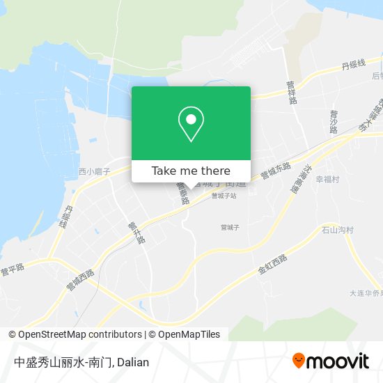 中盛秀山丽水-南门 map