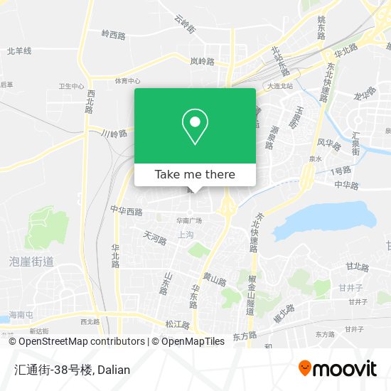 汇通街-38号楼 map