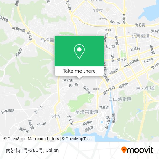 南沙街1号-360号 map