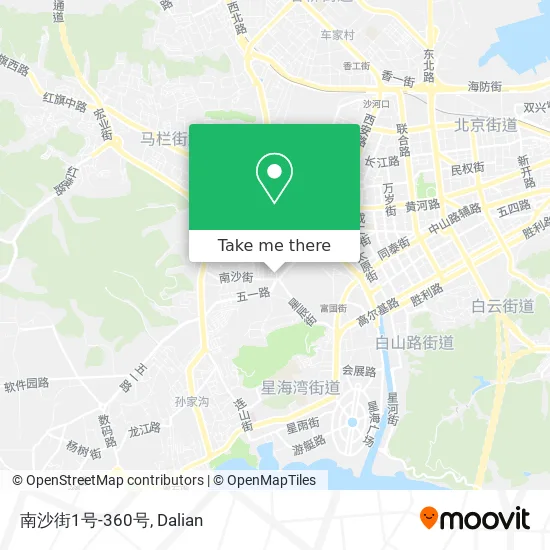 南沙街1号-360号 map