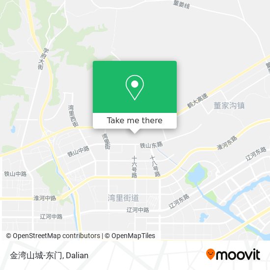 金湾山城-东门 map