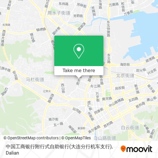 中国工商银行附行式自助银行(大连分行机车支行) map
