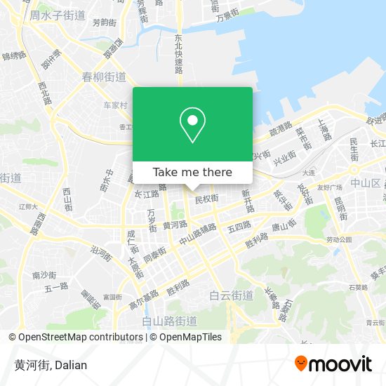 黄河街 map