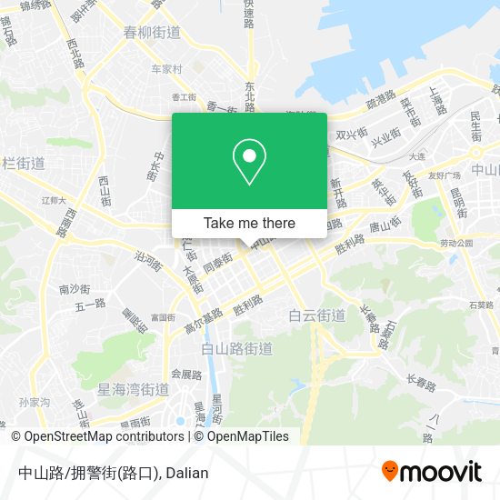 中山路/拥警街(路口) map