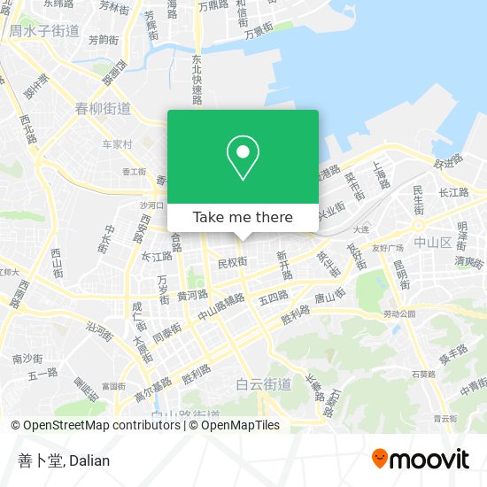 善卜堂 map