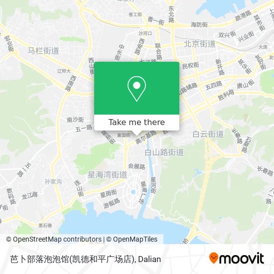 芭卜部落泡泡馆(凯德和平广场店) map