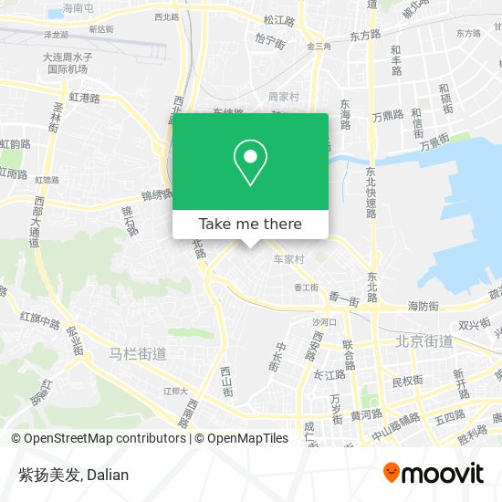 紫扬美发 map