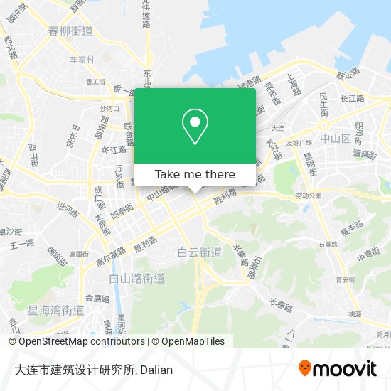 大连市建筑设计研究所 map