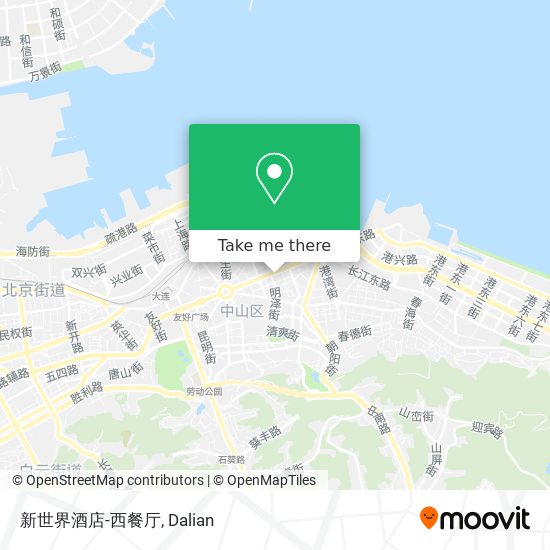 新世界酒店-西餐厅 map