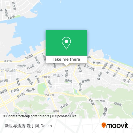 新世界酒店-洗手间 map